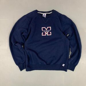 Russell-athletic Women's Navy and Blue Sweatshirt